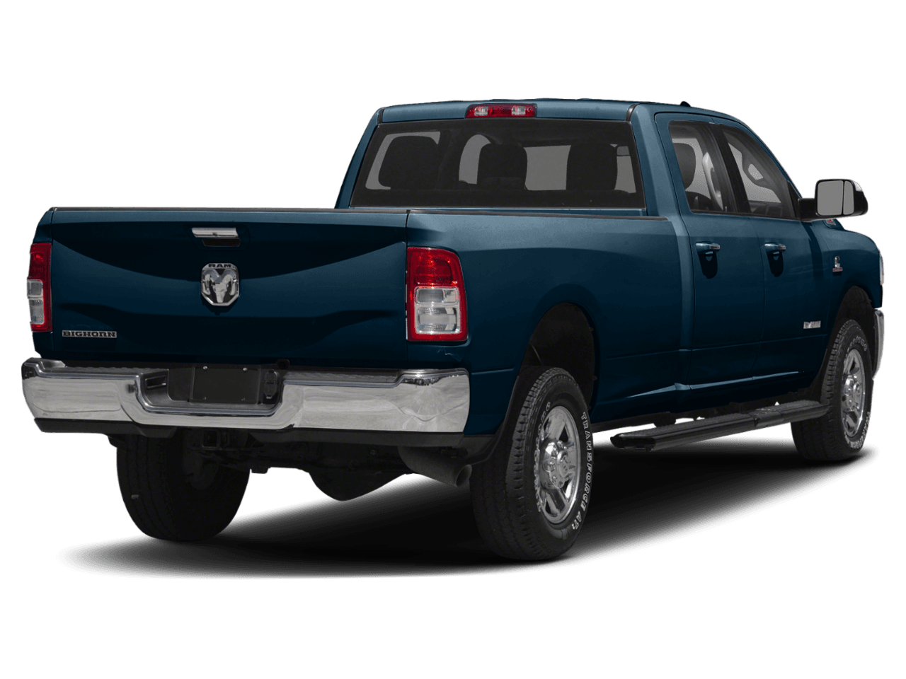 2020 Ram 2500 Big Horn - Rear 3/4, facing to the right