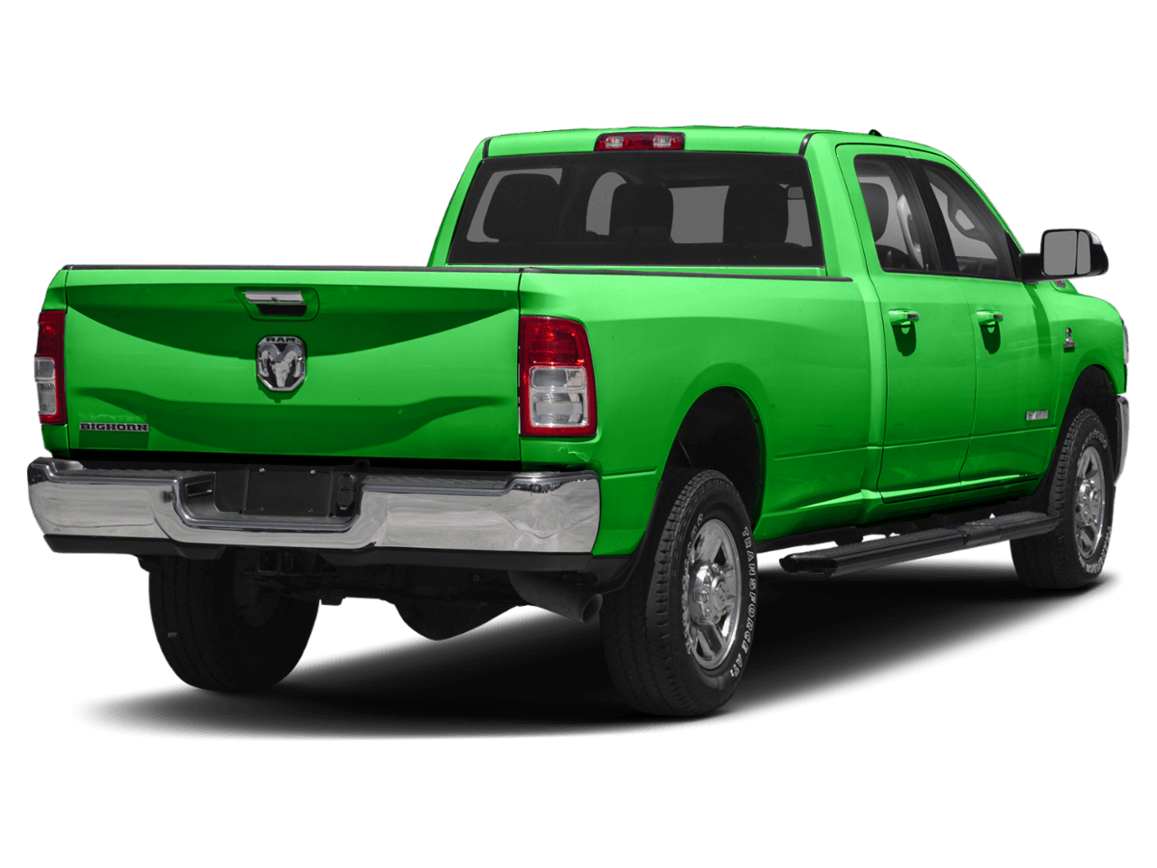 2020 Ram 2500 Big Horn - Rear 3/4, facing to the right