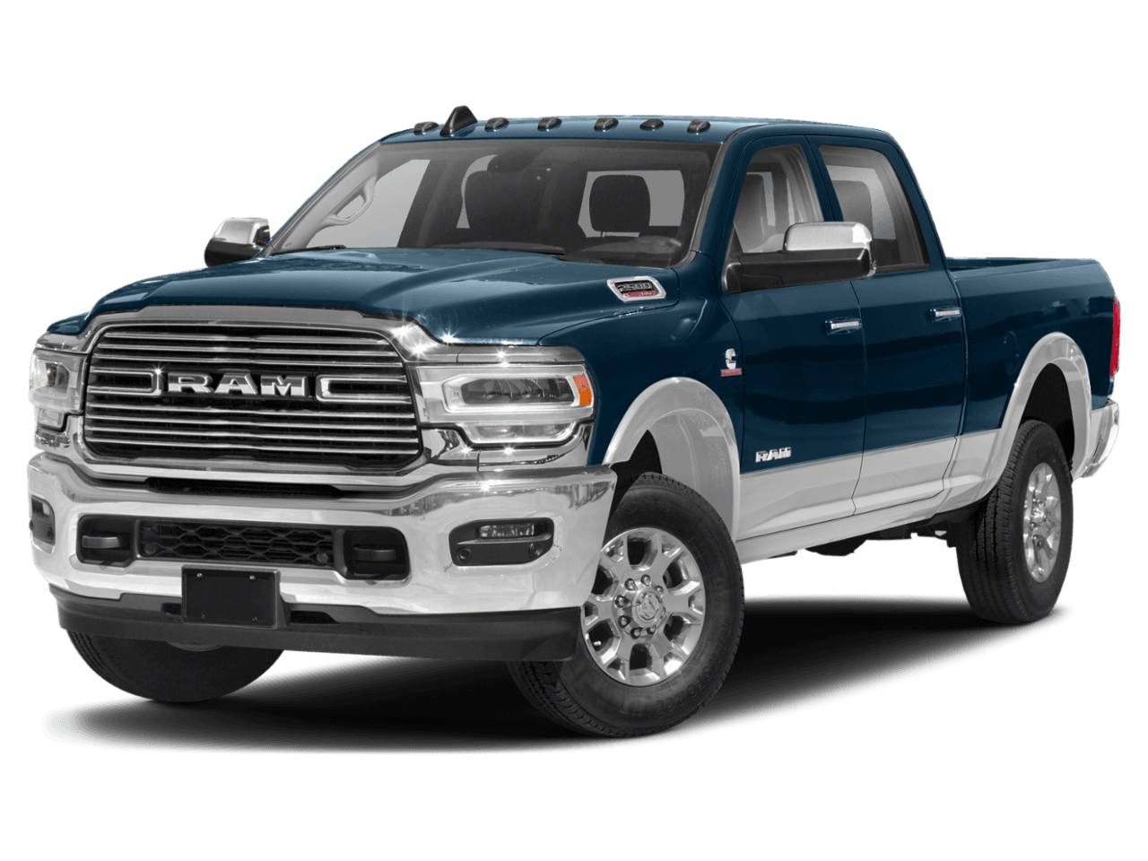 2020 Ram 2500 Laramie - Front 3/4, facing to the left