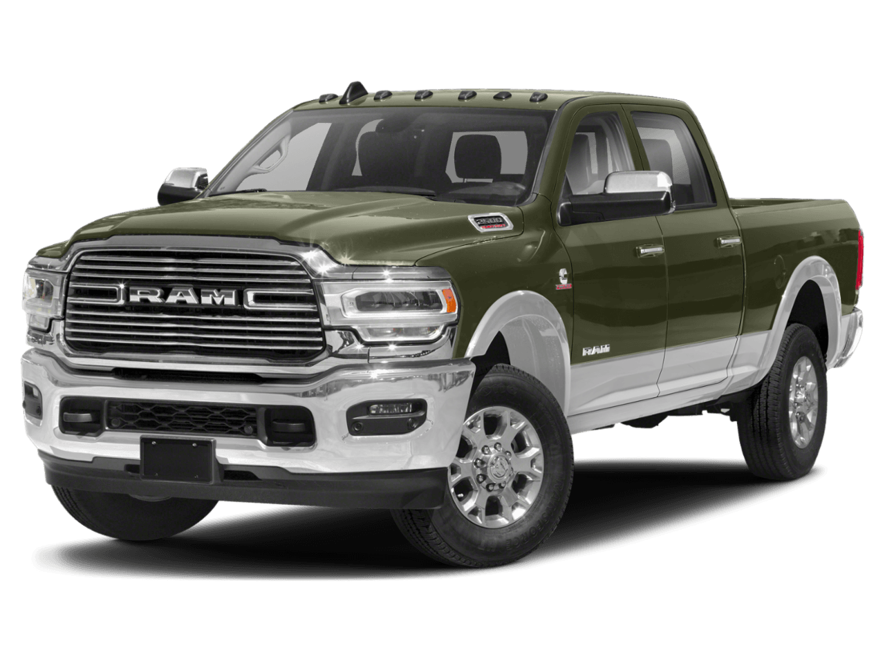 2020 Ram 2500 Laramie - Front 3/4, facing to the left
