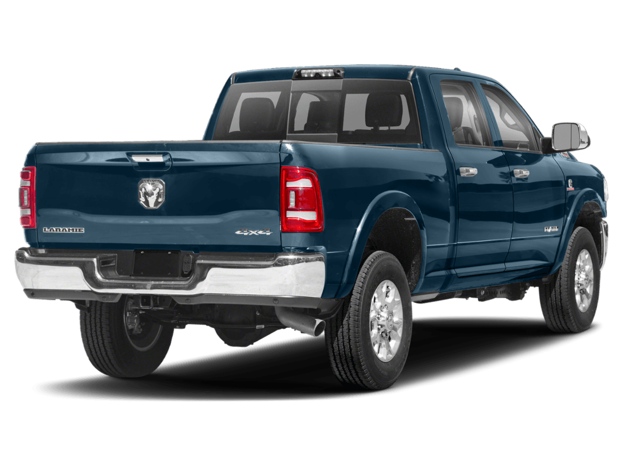 2020 Ram 2500 Laramie - Rear 3/4, facing to the right