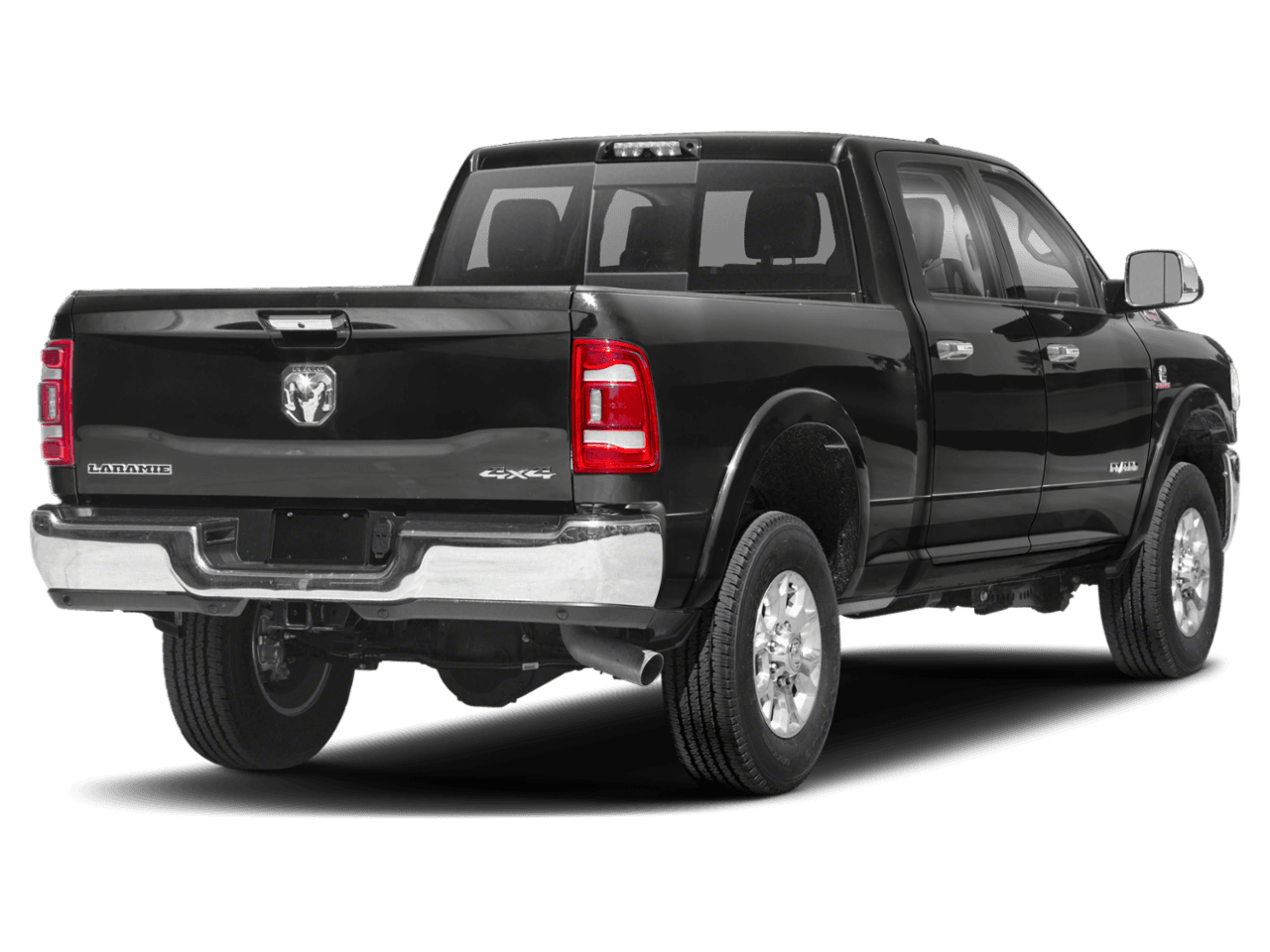 2020 Ram 2500 Laramie - Rear 3/4, facing to the right