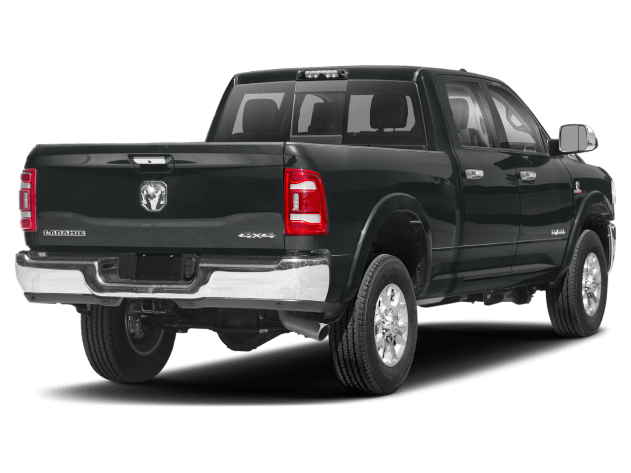 2020 Ram 2500 Laramie - Rear 3/4, facing to the right