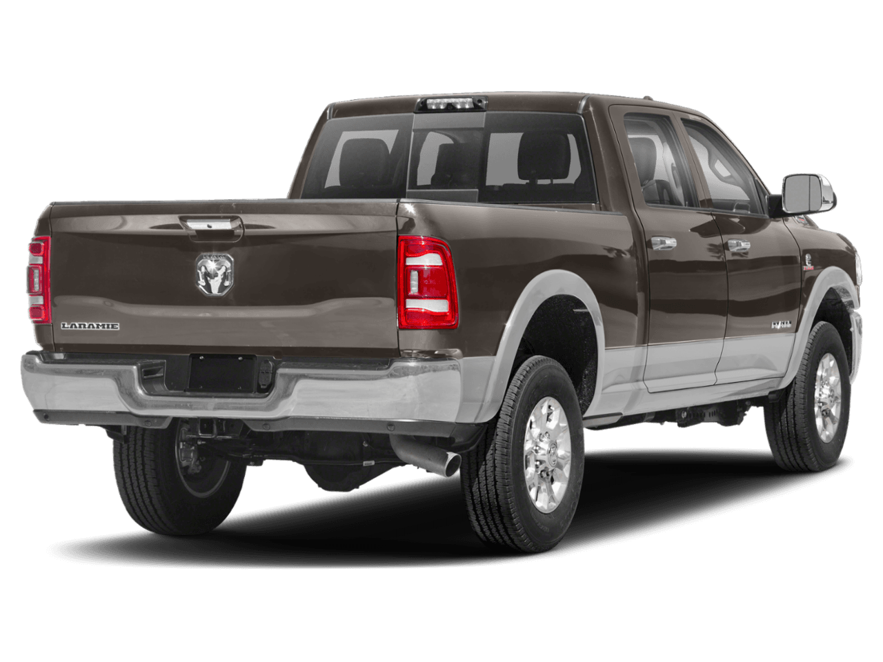 2020 Ram 2500 Laramie - Rear 3/4, facing to the right