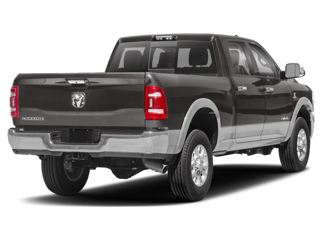 2020 Ram 2500 Laramie - Rear 3/4, facing to the right