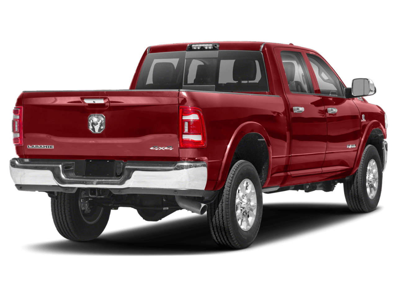 2020 Ram 2500 Laramie - Rear 3/4, facing to the right