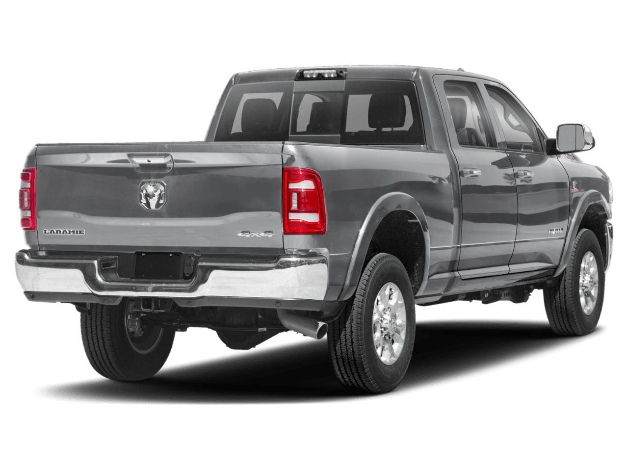 2020 Ram 2500 Laramie - Rear 3/4, facing to the right