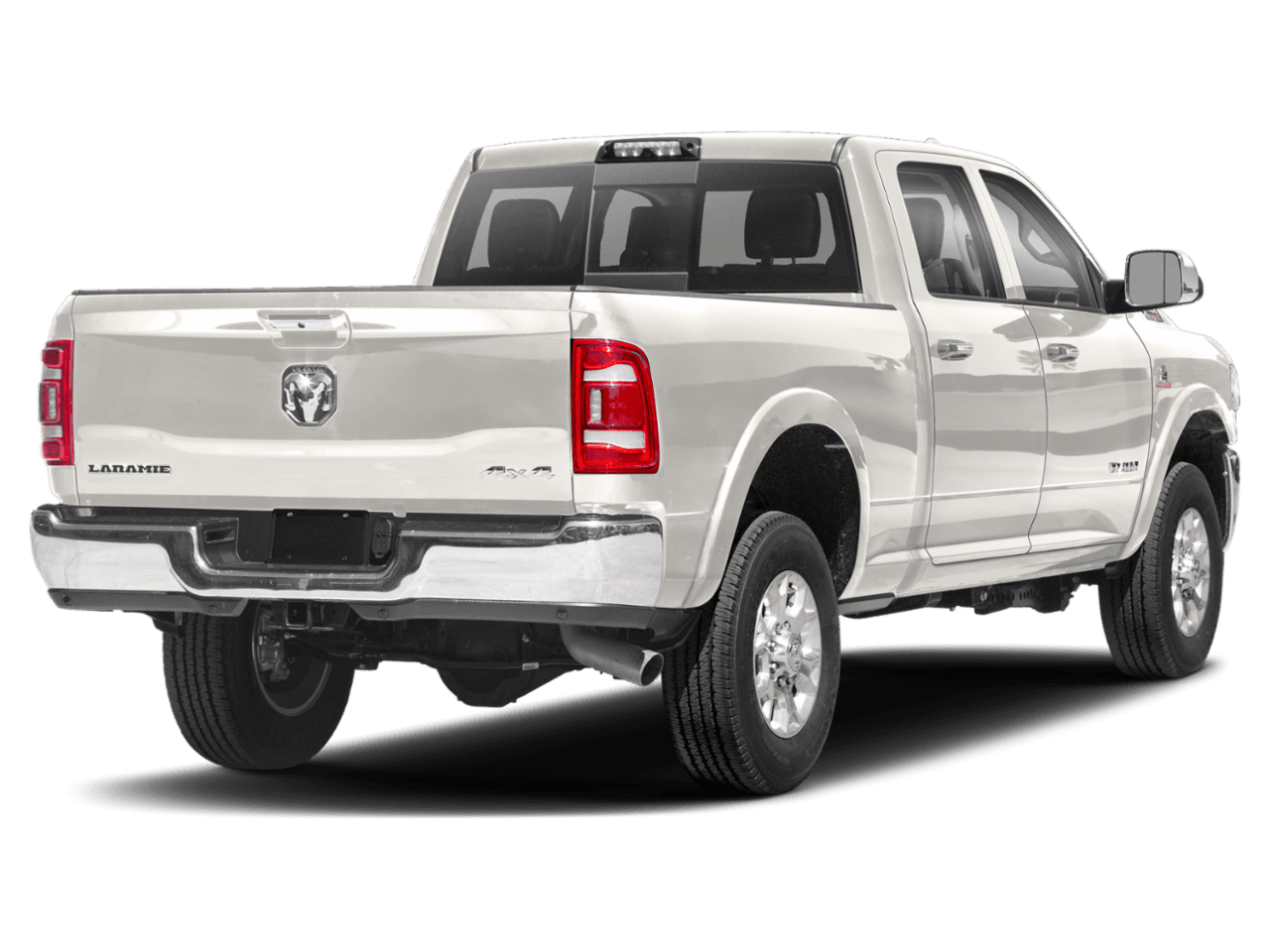 2020 Ram 2500 Laramie - Rear 3/4, facing to the right
