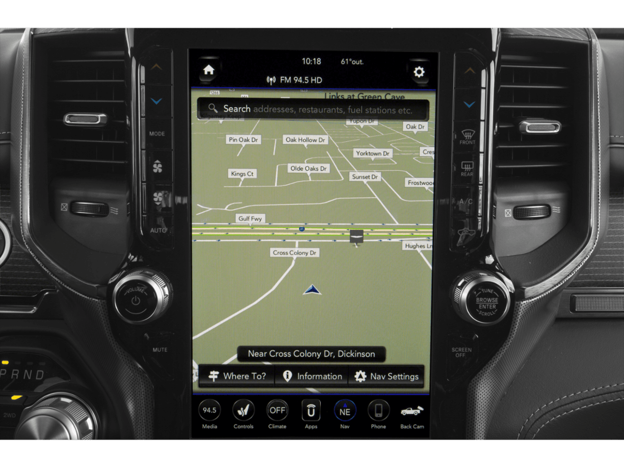 2020 Ram 2500 Limited - Interior Navigation System