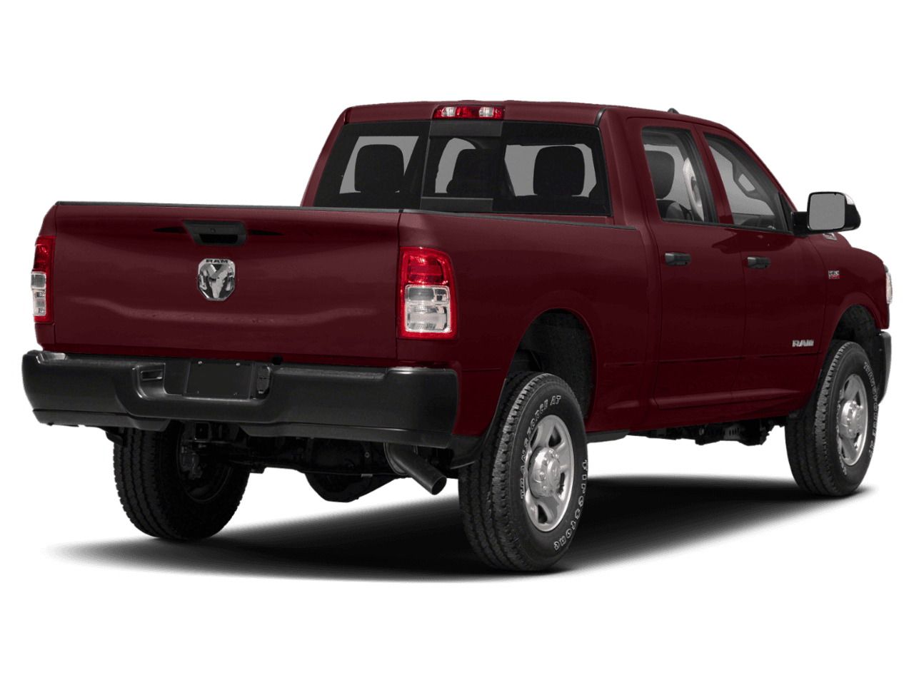 2020 Ram 2500 Tradesman - Rear 3/4, facing to the right