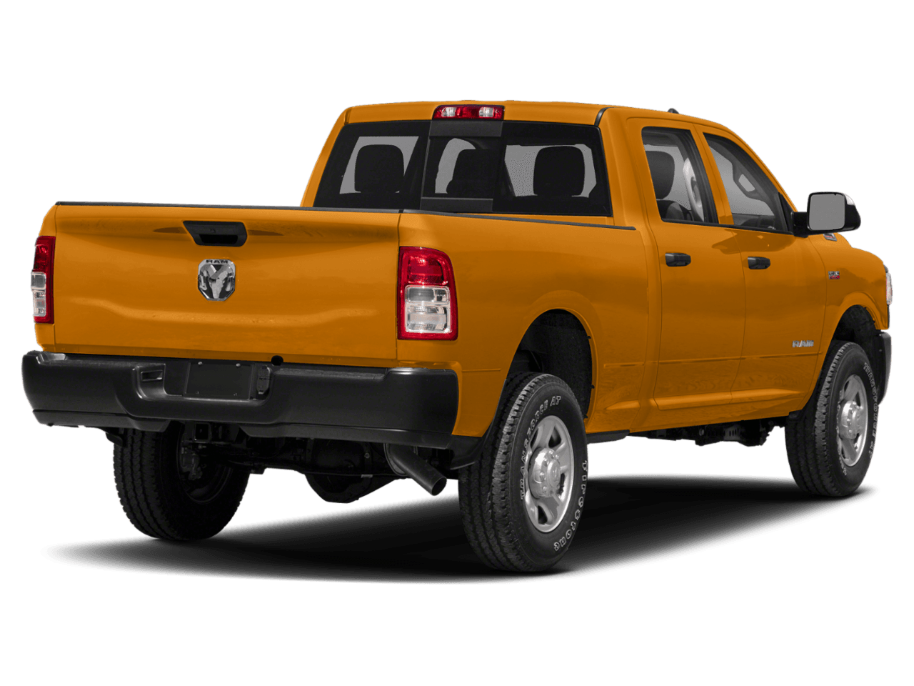 2020 Ram 2500 Tradesman - Rear 3/4, facing to the right