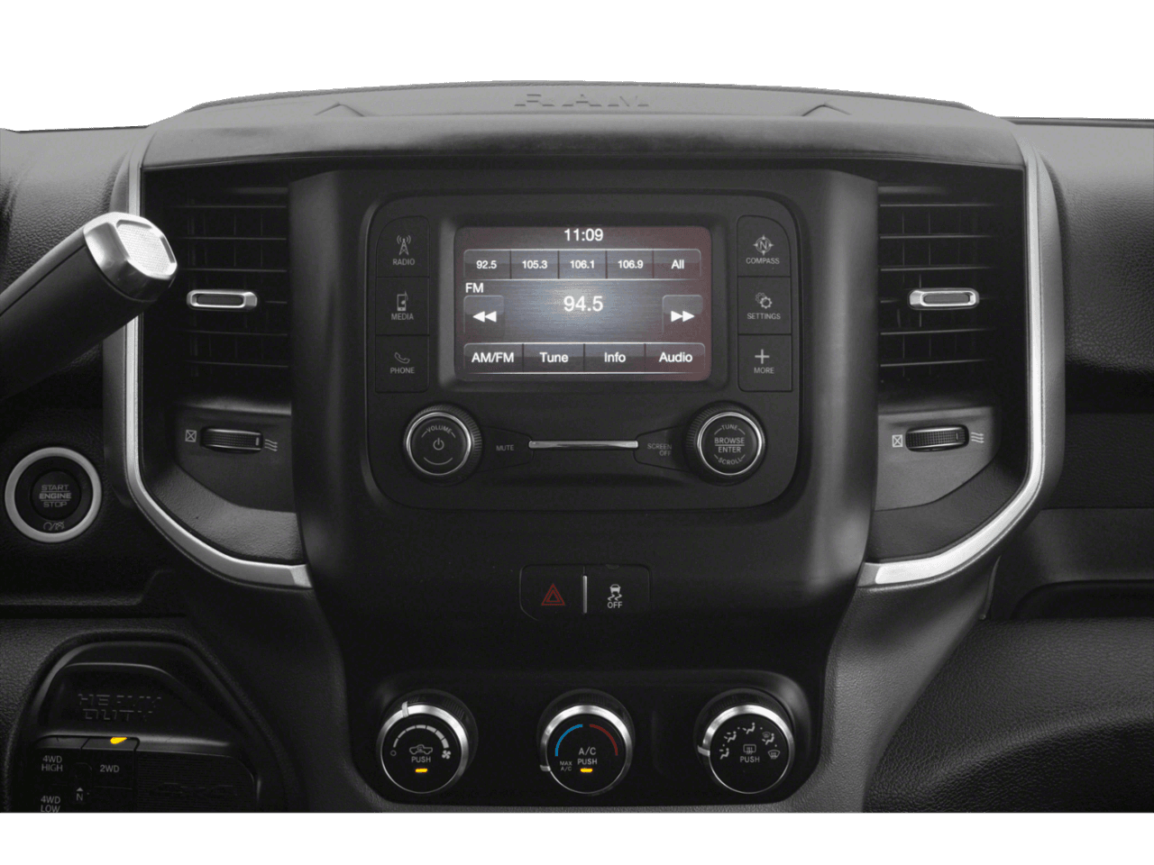 2020 Ram 2500 Lone Star - Interior Stereo System