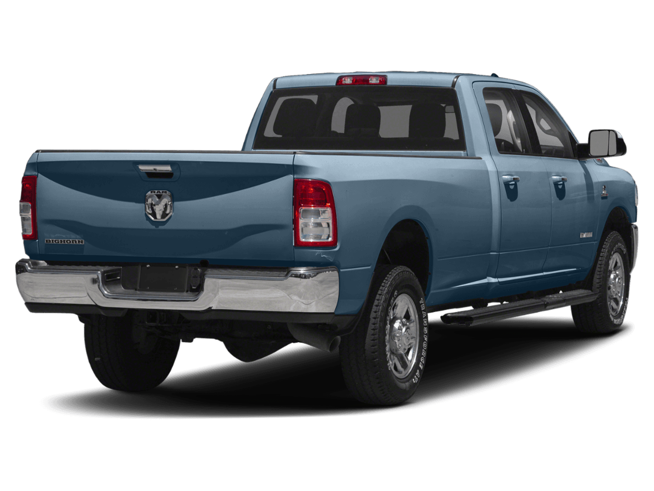 2020 Ram 2500 Big Horn - Rear 3/4, facing to the right