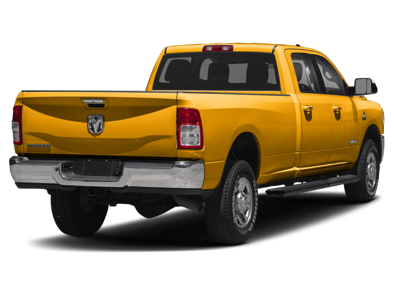 2020 Ram 2500 Big Horn - Rear 3/4, facing to the right