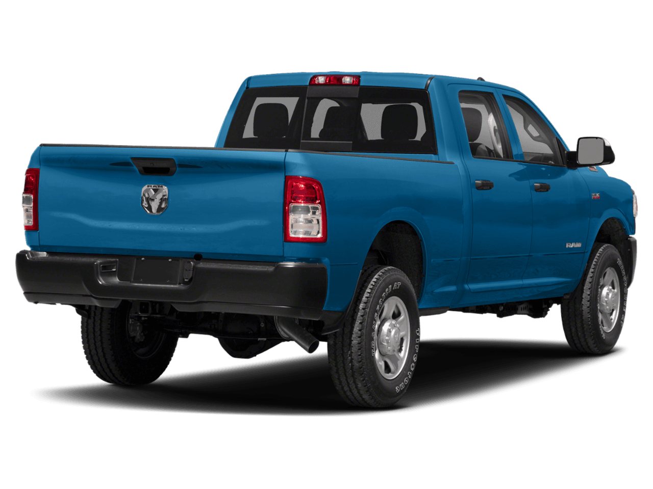 2020 Ram 2500 Tradesman - Rear 3/4, facing to the right
