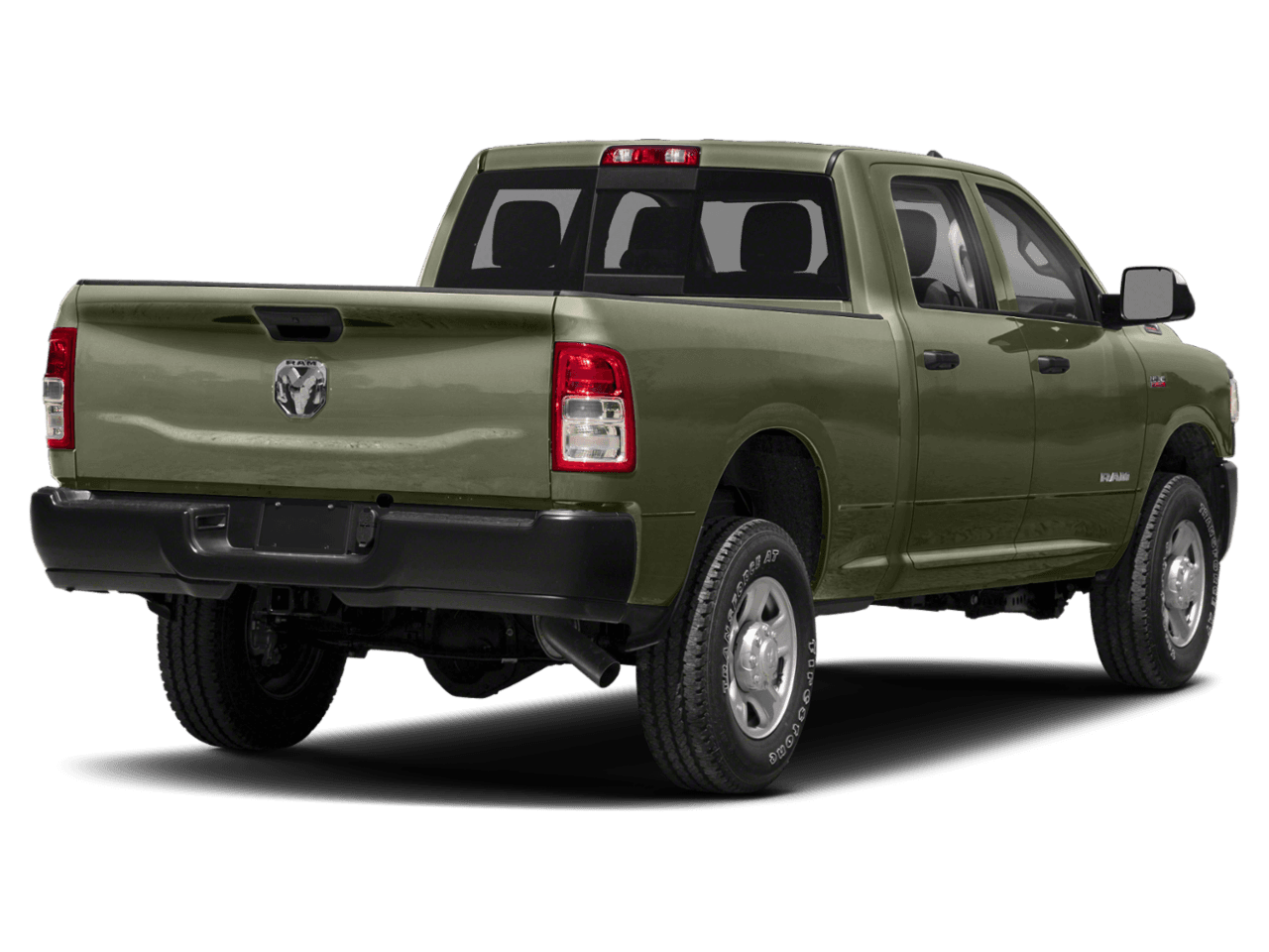 2020 Ram 2500 Tradesman - Rear 3/4, facing to the right