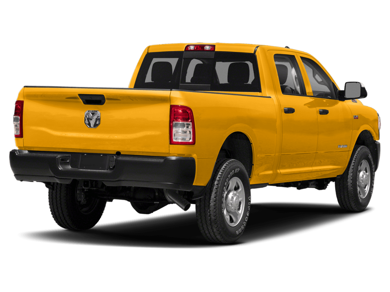 2020 Ram 2500 Tradesman - Rear 3/4, facing to the right