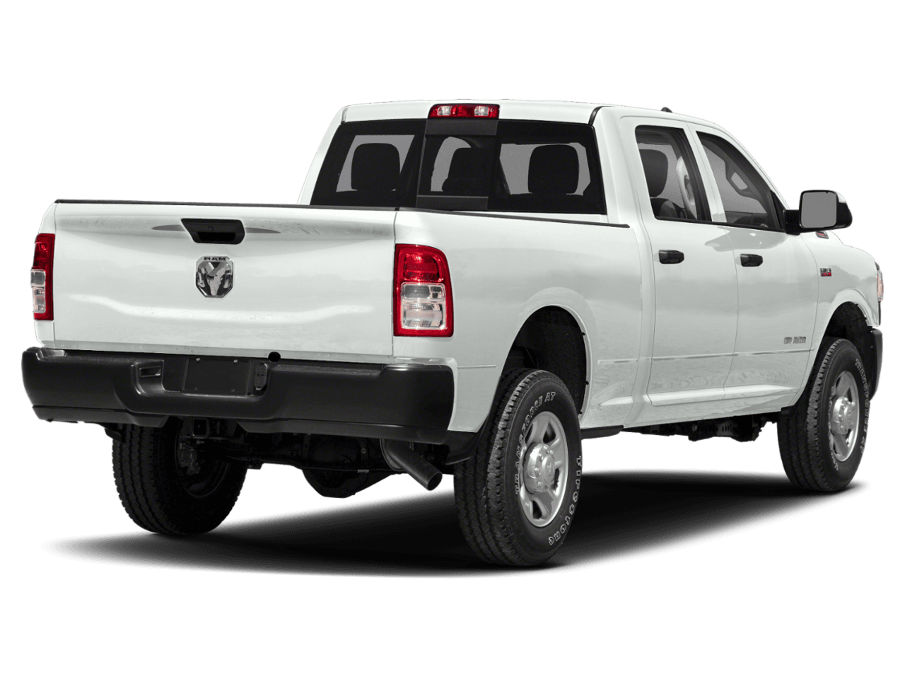 2020 Ram 2500 Tradesman - Rear 3/4, facing to the right