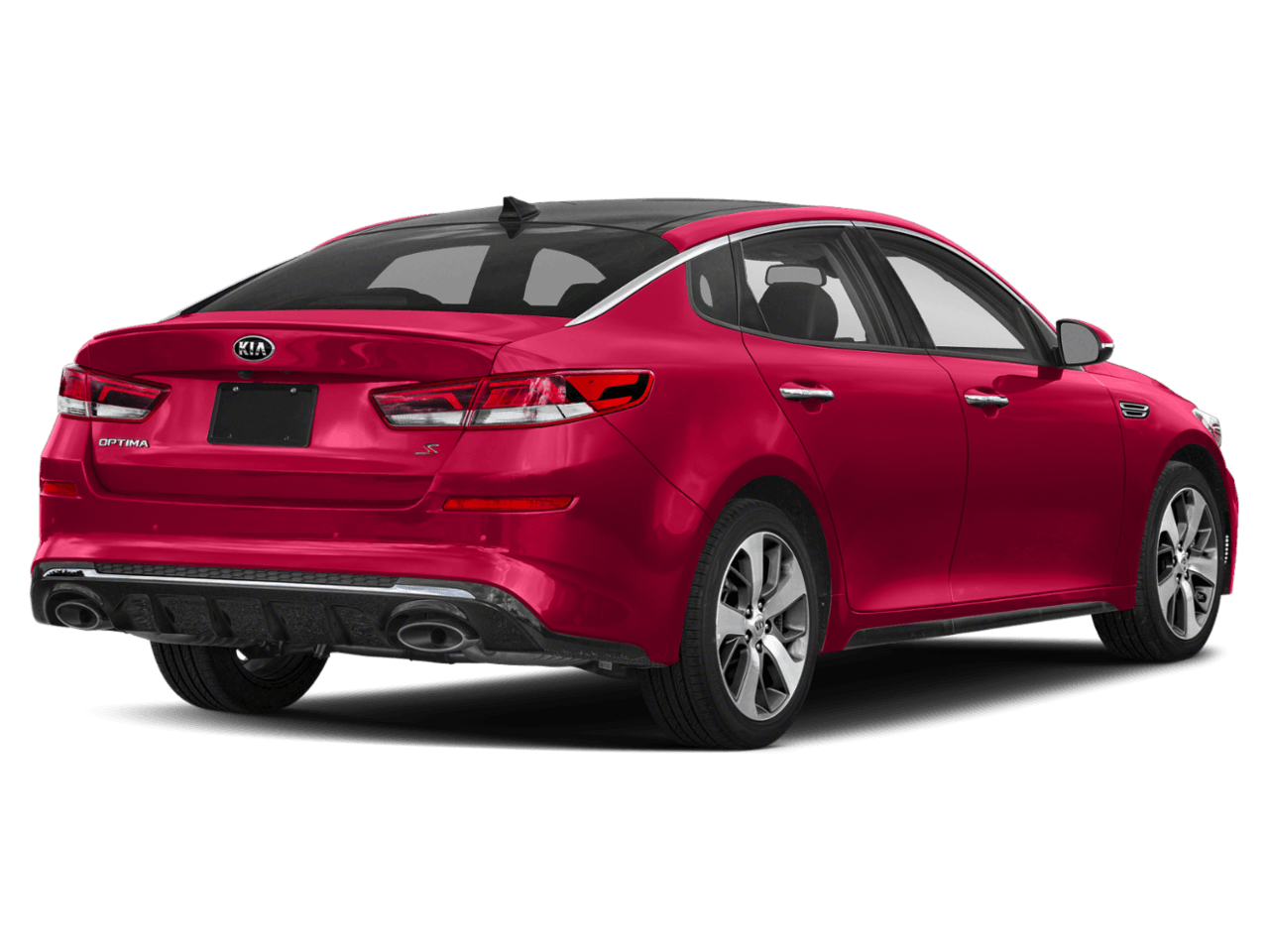 2020 Kia Optima S - Rear 3/4, facing to the right