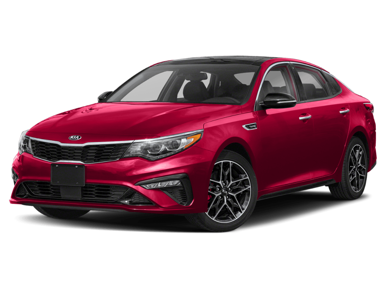 2020 Kia Optima SX - Front 3/4, facing to the left