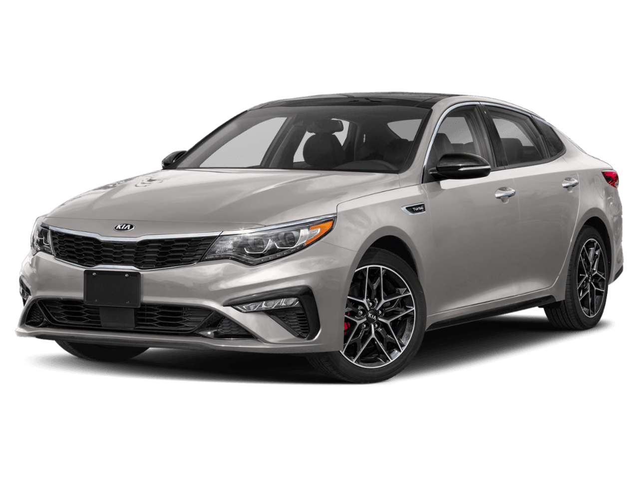 2020 Kia Optima SX - Front 3/4, facing to the left