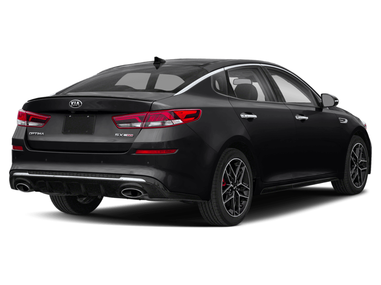 2020 Kia Optima SX - Rear 3/4, facing to the right