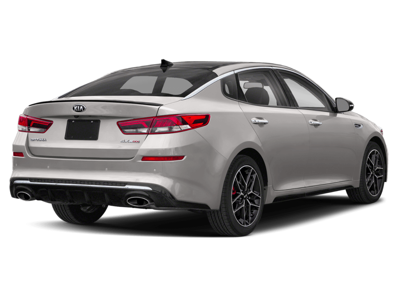 2020 Kia Optima SX - Rear 3/4, facing to the right