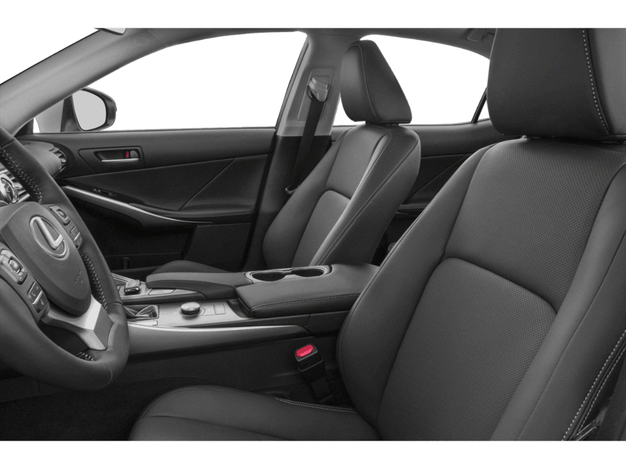 2020 Lexus IS IS 300 F SPORT - Interior Driver's Side with Door Open, Front Seat Feature