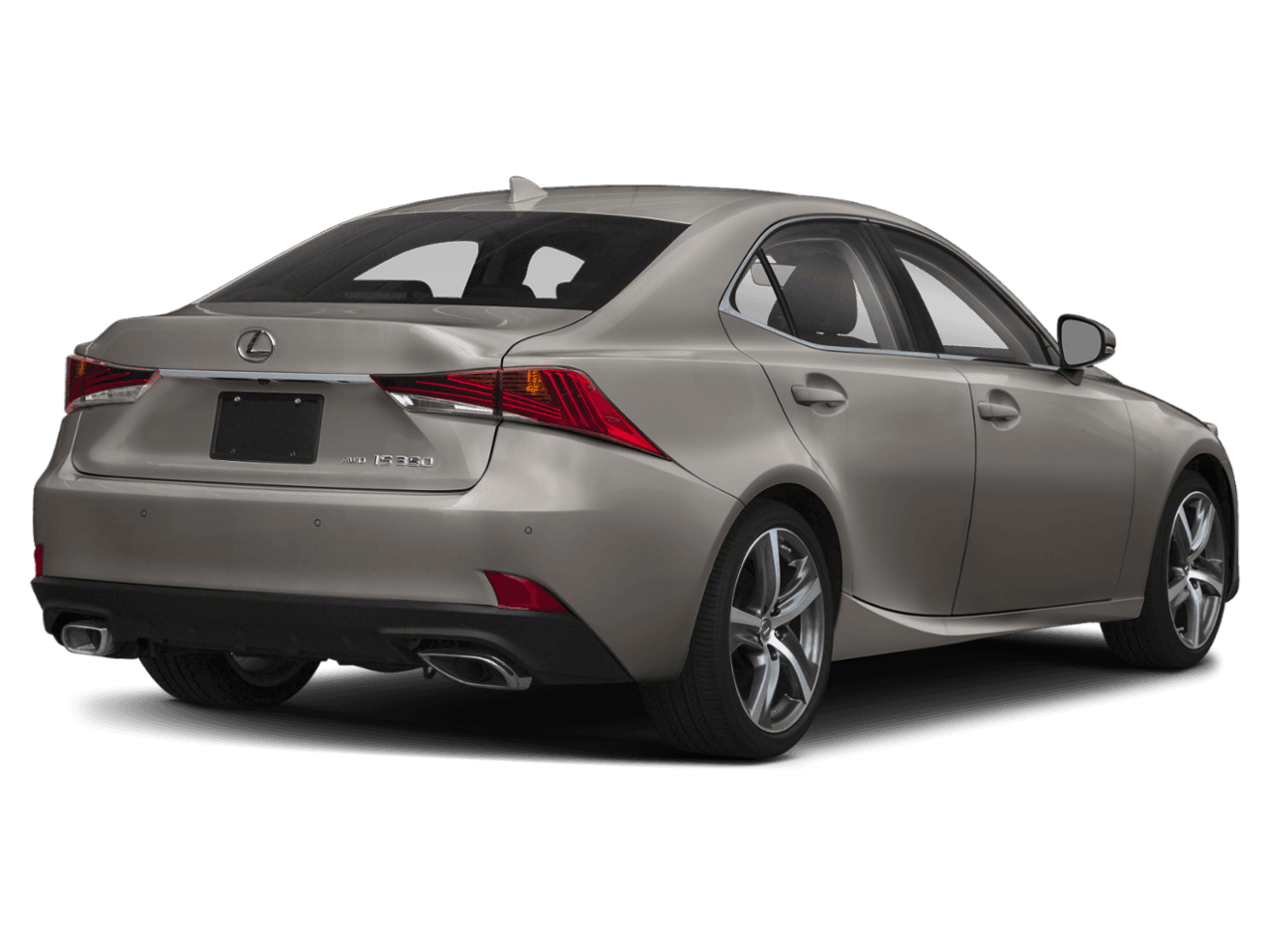 2020 Lexus IS IS 350 - Rear 3/4, facing to the right