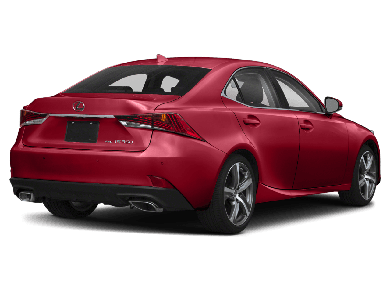 2020 Lexus IS IS 350 - Rear 3/4, facing to the right