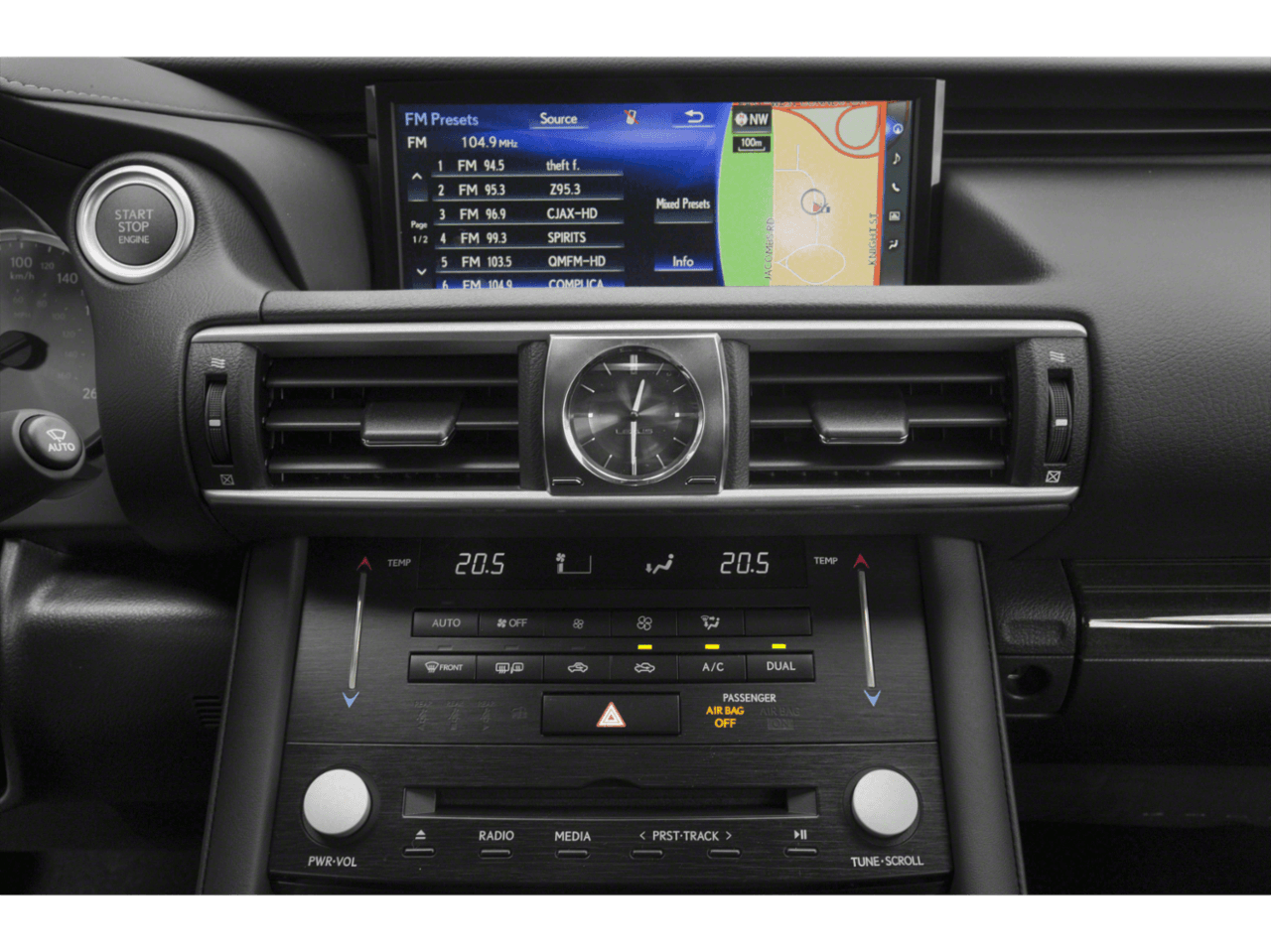 2020 Lexus IS IS 350 - Interior Stereo System