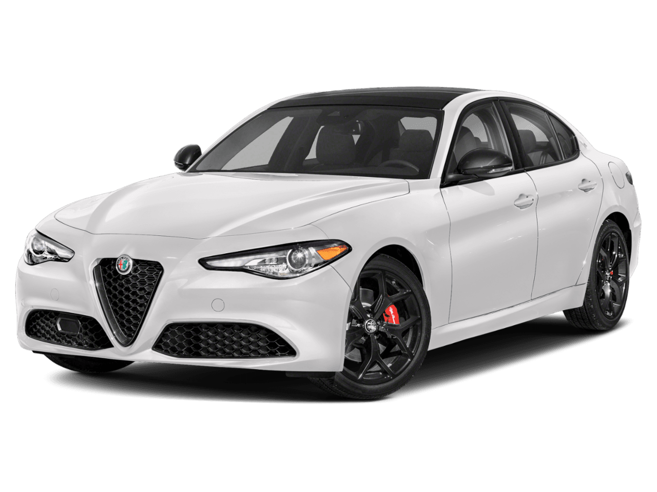 2020 Alfa Romeo Giulia Ti Sport - Front 3/4, facing to the left