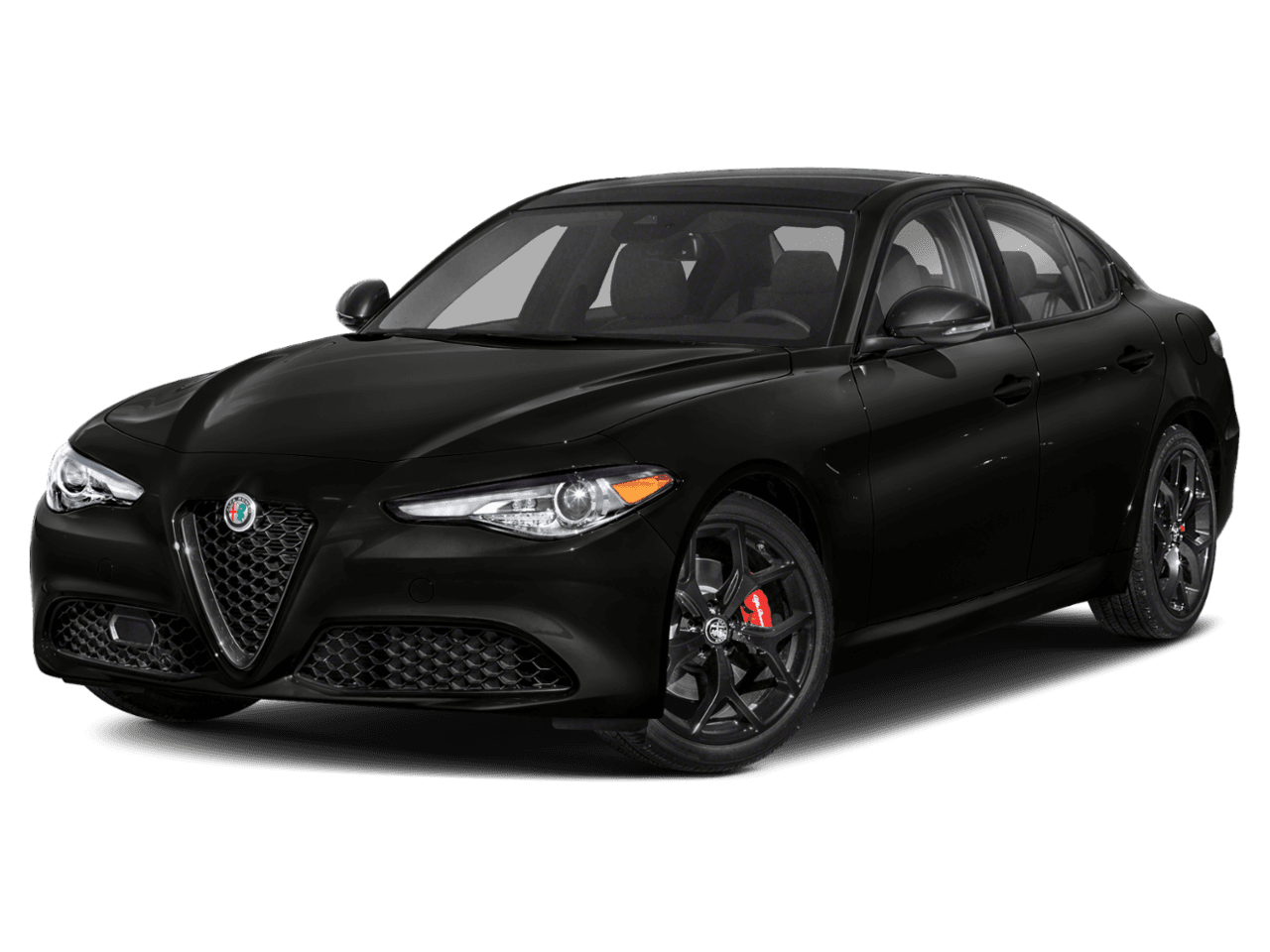 2020 Alfa Romeo Giulia Ti Sport Carbon - Front 3/4, facing to the left
