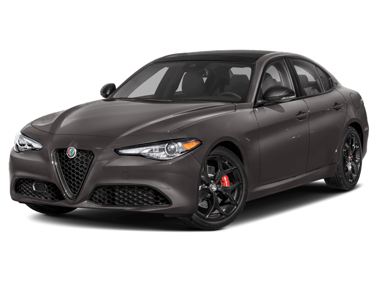 2020 Alfa Romeo Giulia Ti Sport Carbon - Front 3/4, facing to the left