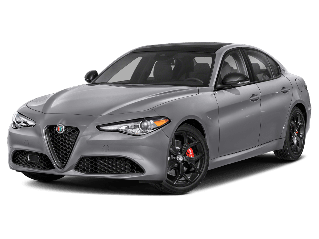 2020 Alfa Romeo Giulia Ti Sport Carbon - Front 3/4, facing to the left