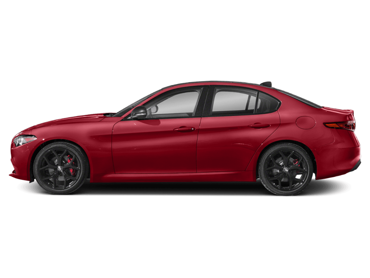 2020 Alfa Romeo Giulia Ti Sport Carbon - Profile, facing to the left