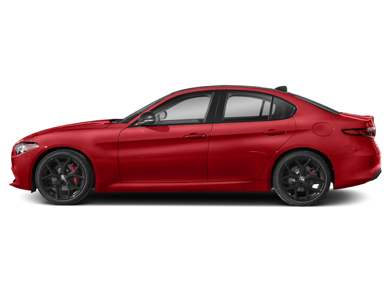 2020 Alfa Romeo Giulia Ti Sport Carbon - Profile, facing to the left