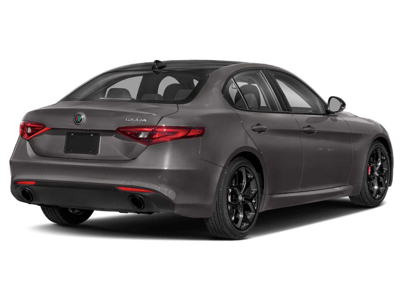 2020 Alfa Romeo Giulia Ti Sport Carbon - Rear 3/4, facing to the right