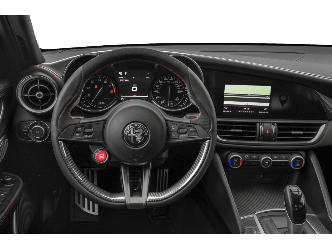 2020 Alfa Romeo Giulia Quadrifoglio - Interior Drivers Dash