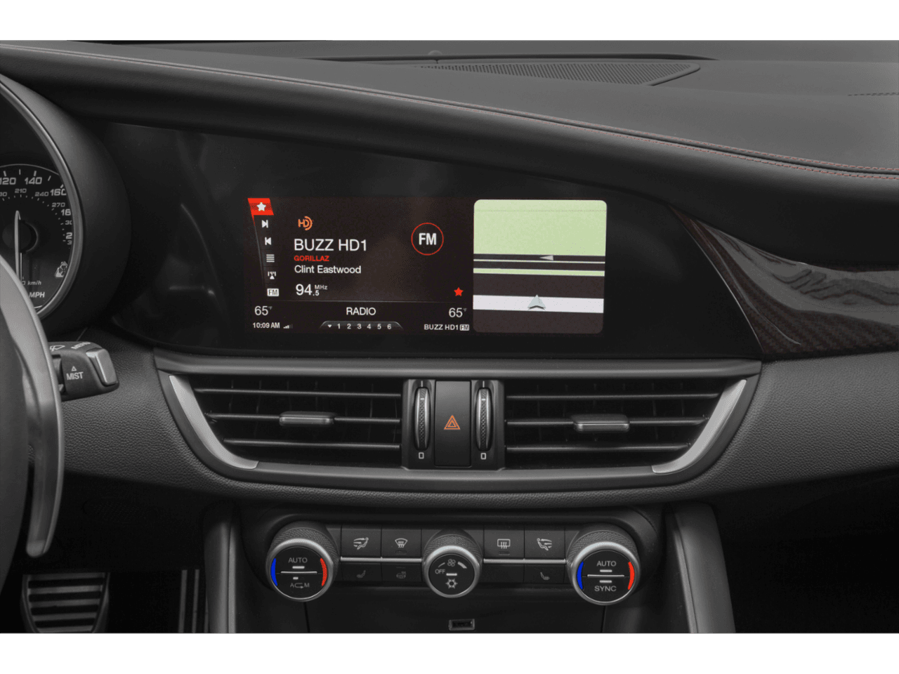 2020 Alfa Romeo Giulia Quadrifoglio - Interior Stereo System