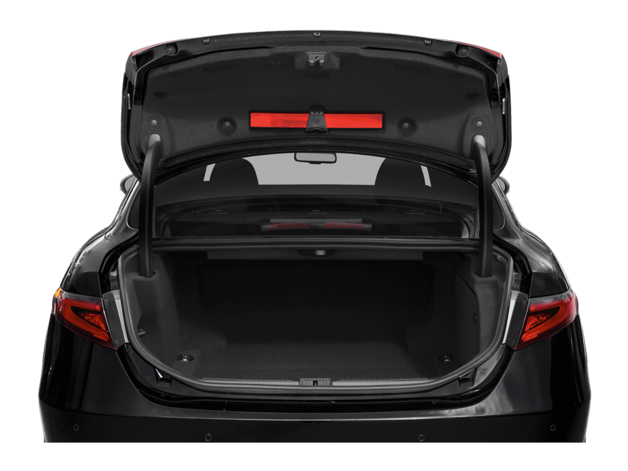 2020 Alfa Romeo Giulia Quadrifoglio - Interior Trunk with Hatch Open Feature