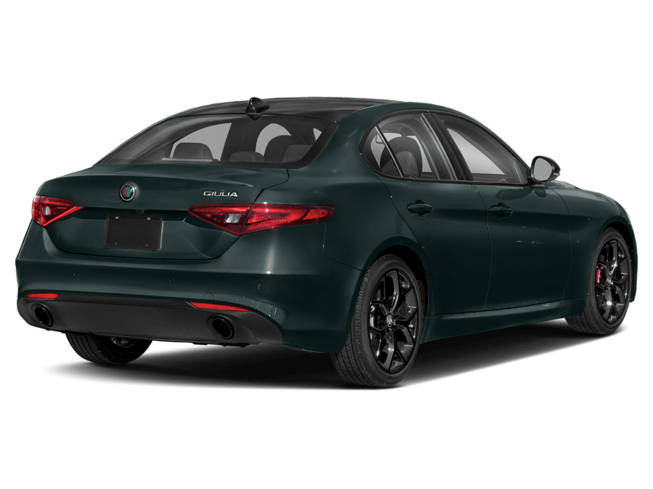 2020 Alfa Romeo Giulia Sport - Rear 3/4, facing to the right