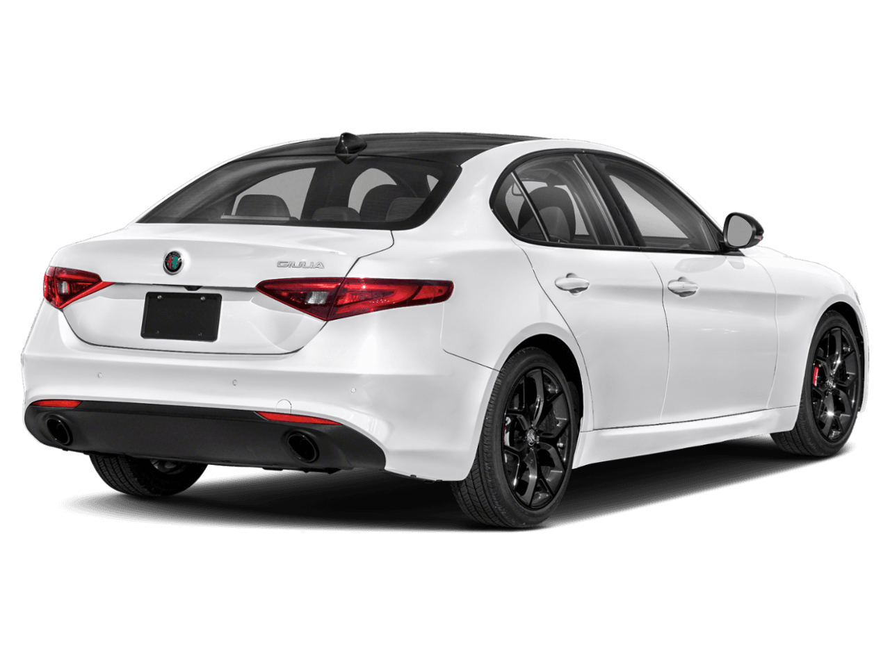 2020 Alfa Romeo Giulia Sport - Rear 3/4, facing to the right