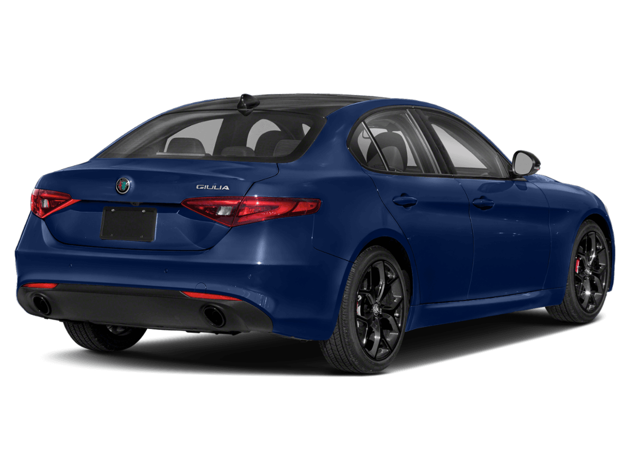 2020 Alfa Romeo Giulia Ti - Rear 3/4, facing to the right