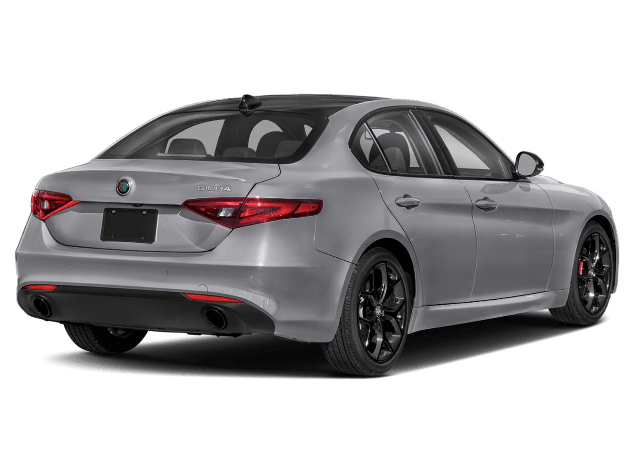 2020 Alfa Romeo Giulia Ti - Rear 3/4, facing to the right