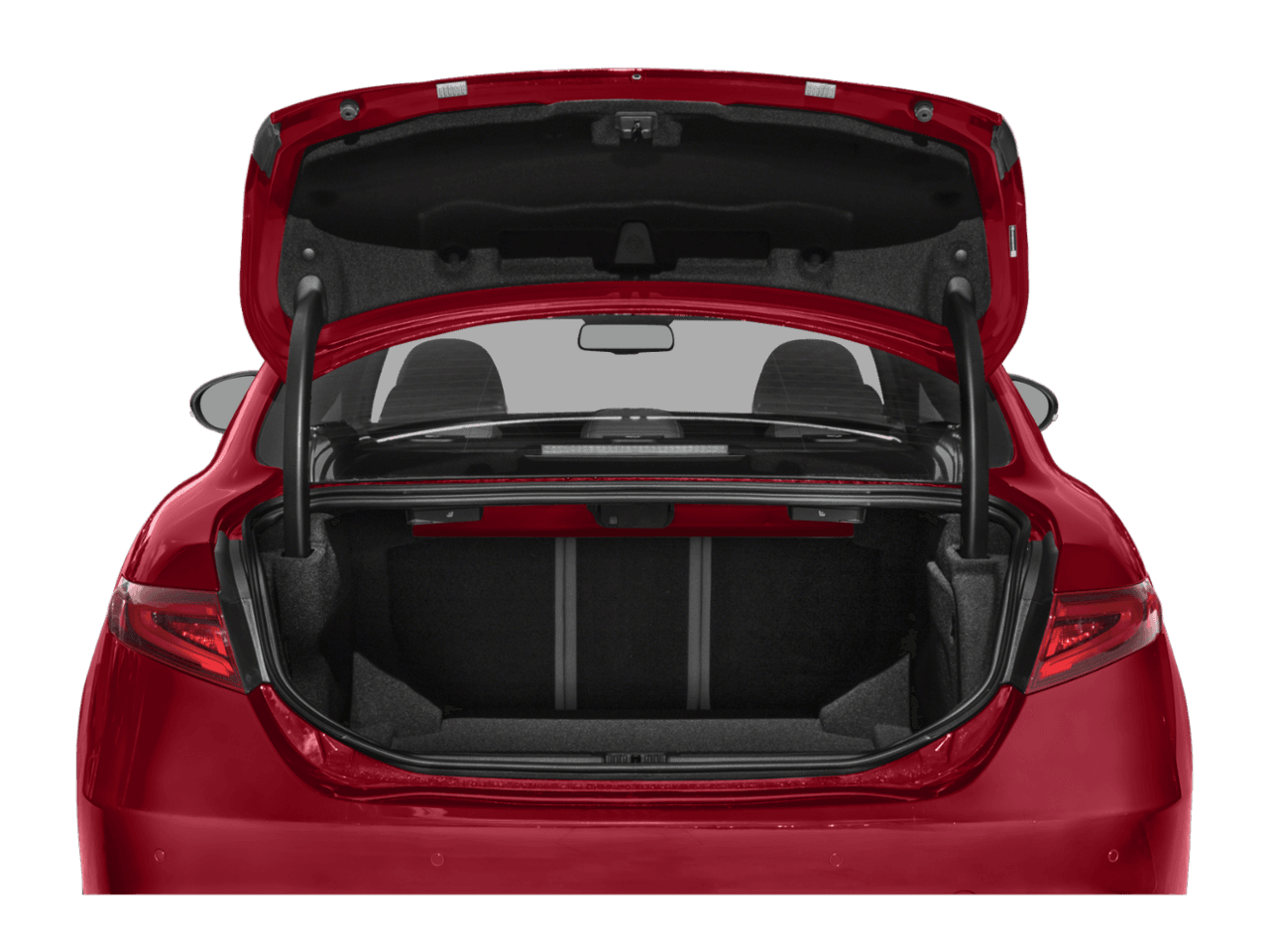 2020 Alfa Romeo Giulia Ti - Interior Trunk with Hatch Open Feature