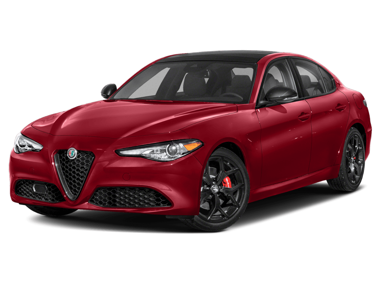 2020 Alfa Romeo Giulia Ti Sport - Front 3/4, facing to the left