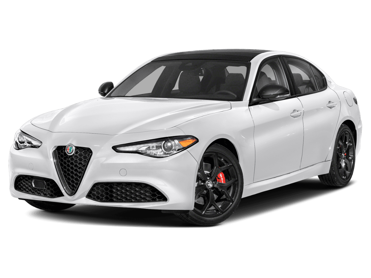 2020 Alfa Romeo Giulia Ti Sport - Front 3/4, facing to the left