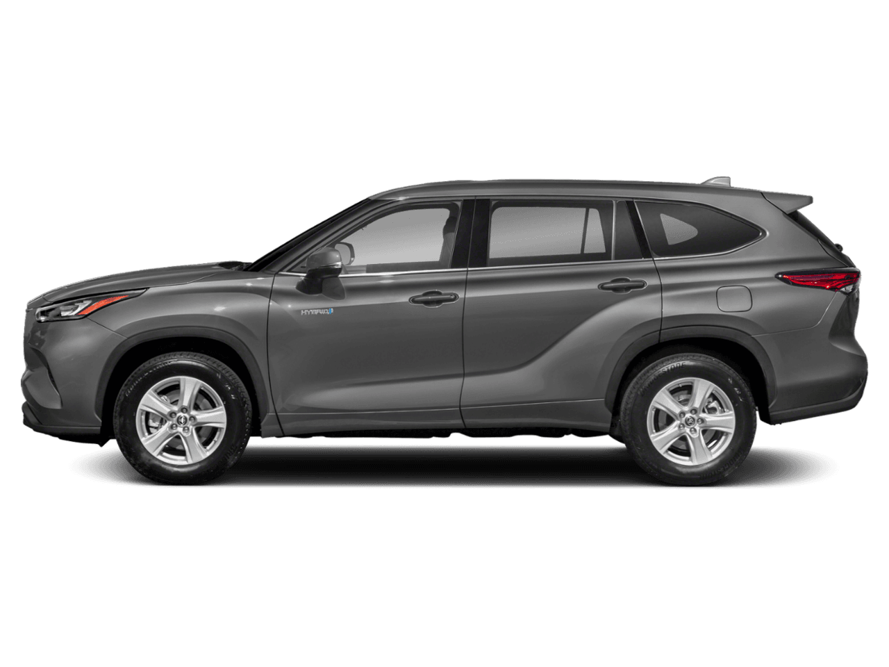 2020 Toyota Highlander Hybrid LE - Profile, facing to the left