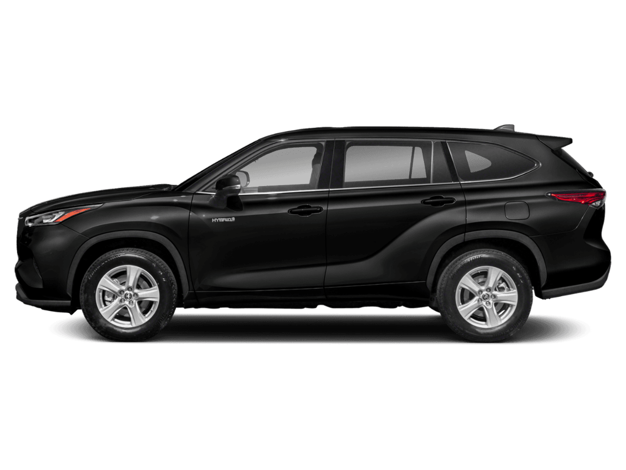 2020 Toyota Highlander Hybrid LE - Profile, facing to the left